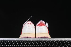 travis scott air jordan 1 low og muslin shy pink sail university red 2