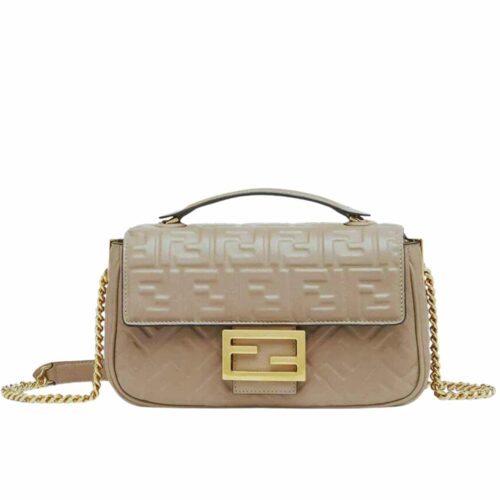 fendi baguette chain midi leather bag beige with ff motif 24cm ik3kt.jpg