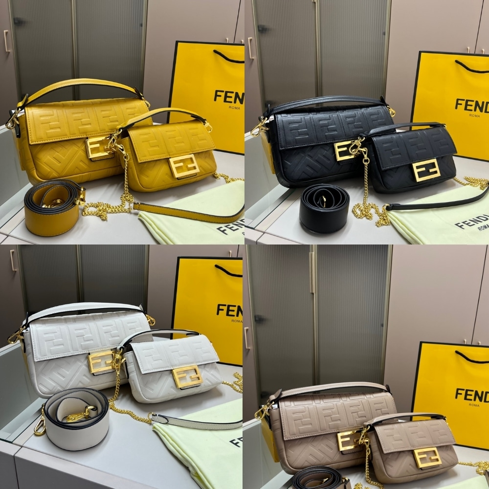 fendi baguette chain midi leather bag beige with ff motif 24cm xctvo.jpg