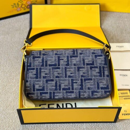 fendi baguette ff chenille bag dark blue 27cm ammuh.jpg