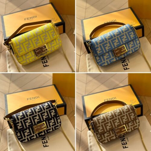 fendi baguette mini ff jacquard fabric bag blue 21cm a0its.jpg