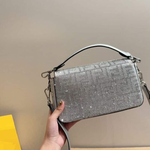 fendi baguette silver crystal trim 25cm hovfx.jpg