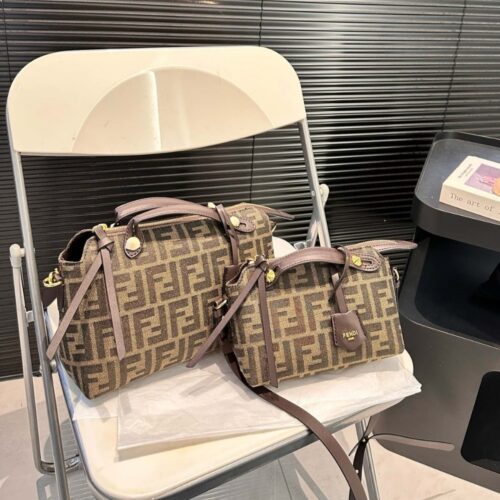 fendi by the way soft medium brown ff jacquard fabric bag 27cm 8bl155afpmf1gl7 qrzo3.jpg