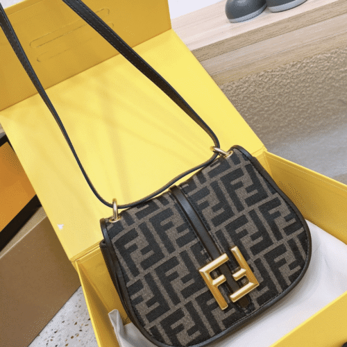 fendi cmon small brown ff jacquard fabric bag 20cm 8bs082aq08f1mje knvqp.png