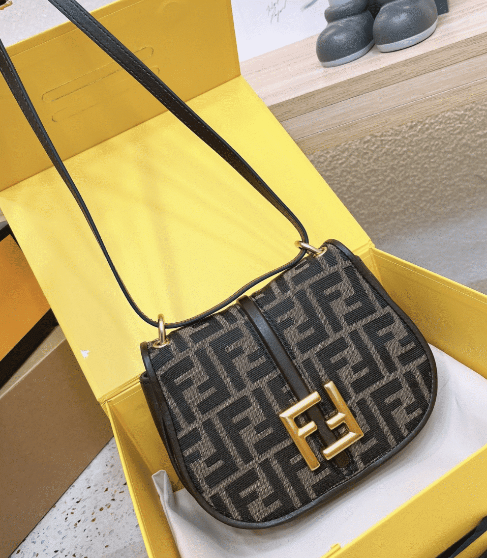 fendi cmon small brown ff jacquard fabric bag 20cm 8bs082aq08f1mje knvqp.png