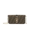 fendi fendigraphy ff fabric wallet on chain brown 21cm 8bs076 ad23 aeuwj.jpg