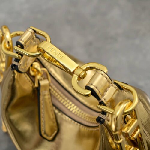 fendi fendigraphy nano mini leather mini bag metallic gold 16cm cdjgy.jpg