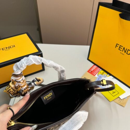 fendi mini roll ff jacquard mini bag brown 18cm h5ckh.jpg