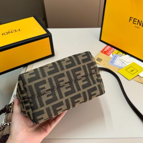fendi mini roll ff jacquard mini bag brown 18cm kw3sr.jpg