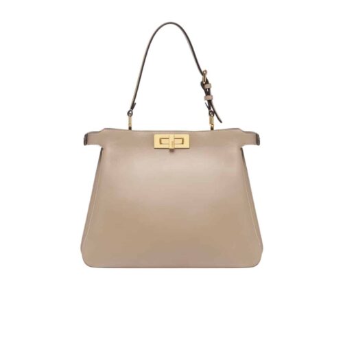 fendi peekaboo soft medium leather bag dove grey 33cm u72jl.jpg