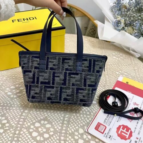 fendi roll mini ff chenille bag dark blue 16cm 8bs096asu1f1pqk cbrdj.jpg