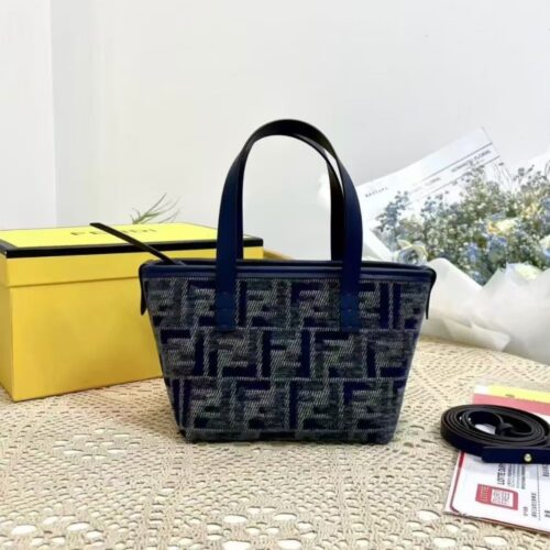fendi roll mini ff chenille bag dark blue 16cm 8bs096asu1f1pqk ocgoq.jpg