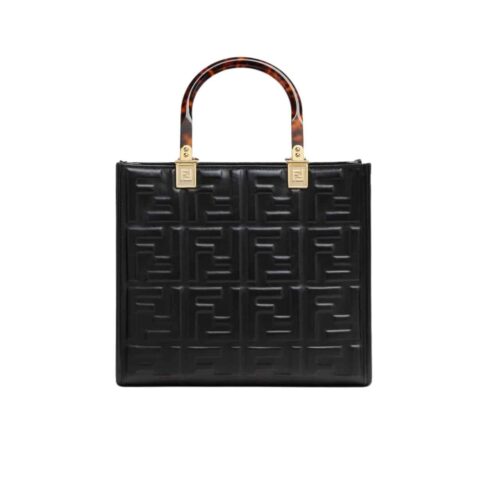 fendi sunshine small black leather shopper 25cm 8bh394amcvf0kur ujvrj.jpg