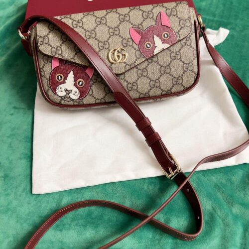gucci gg mini shoulder bag with cat detail beige and dark brown 22cm fczlj.jpg