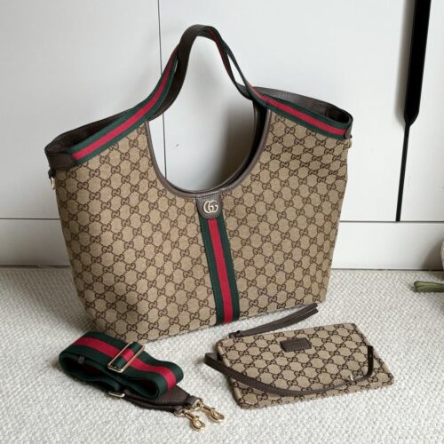 gucci giglio large tote bag beige and dark brown gg canvas 60cm 853971 faffp 2547 mkoxz.jpg