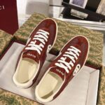 Gucci Interlocking Red White Suede Gucci Interlocking Red White Suede