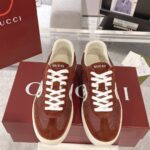 Gucci Interlocking Red White Suede 3 Gucci Interlocking Red White Suede 3