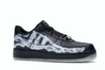 Air Force 1 Low Black Skeleton Halloween