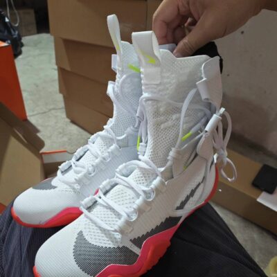 Nike HyperKO 2 White Bright Crimson Black 2
