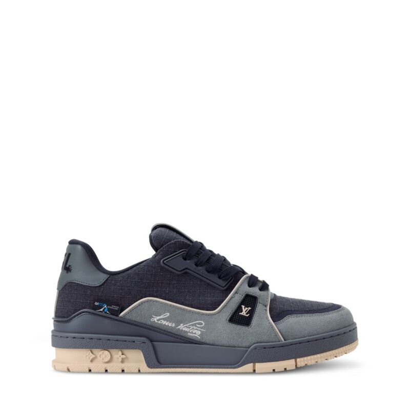 Trainer Outdoor Sneaker Gray Water repellent textile