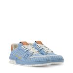 Trainer Sneaker Blue Jacquard