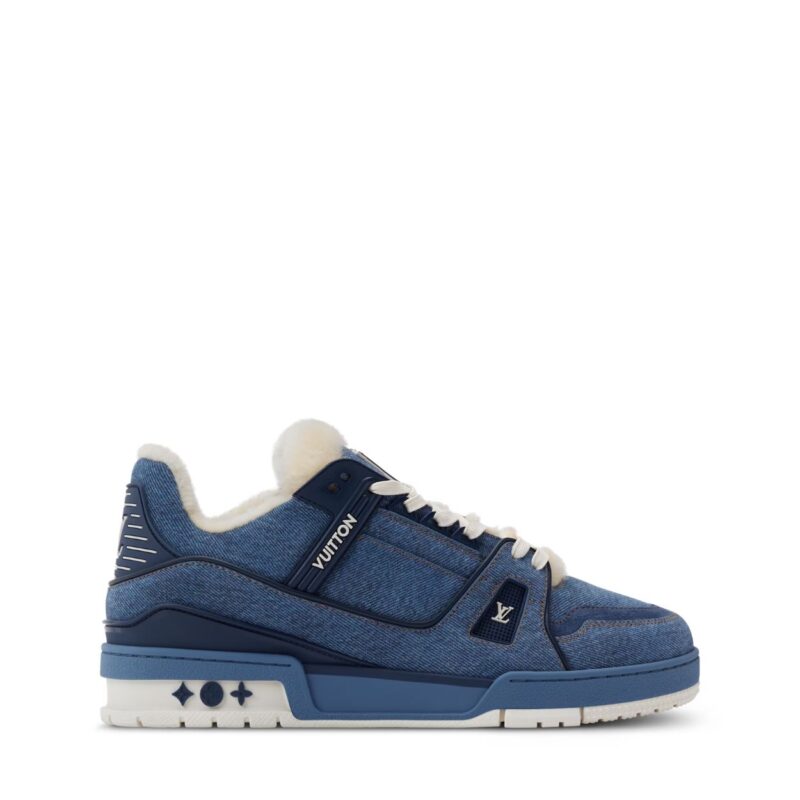 Trainer Sneaker Blue Ski 2