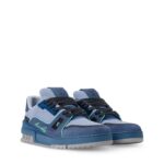 Trainer Sneaker Blue Water repellent textile 1