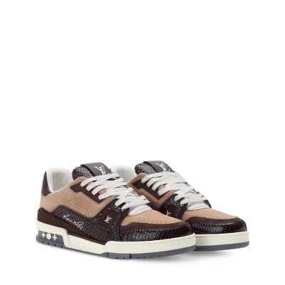 Trainer Sneaker Brown Nubuck calf leather 2