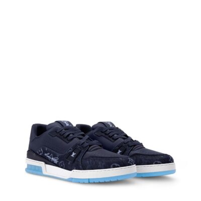 Trainer Sneaker Indigo Blue Monogram Surplus denim 1