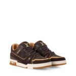 Trainer Sneaker Macassar Brown Silk Tech Trainer Sneaker Macassar Brown Silk Tech
