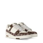 Trainer Sneaker Moka Brown denim