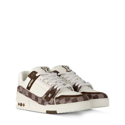 Trainer Sneaker Moka Brown denim