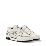 Trainer Sneaker White Black Monogram Flower 2