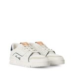 Trainer Sneaker White Blue Monogram canvas 2
