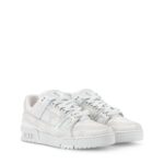 Trainer Sneaker White Canvas Monogram