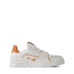 Trainer Sneaker White Yellow Monogram canvas
