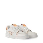 Trainer Sneaker White Yellow Monogram canvas 2