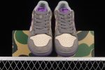 A Bathing Ape Bape Court Sta Mist Grey Royal Purple 5