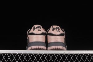A Bathing Ape Bape SK8 Sta Dirty Pink Black 4