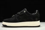 A Bathing Ape Bape Sta Black Suede 1