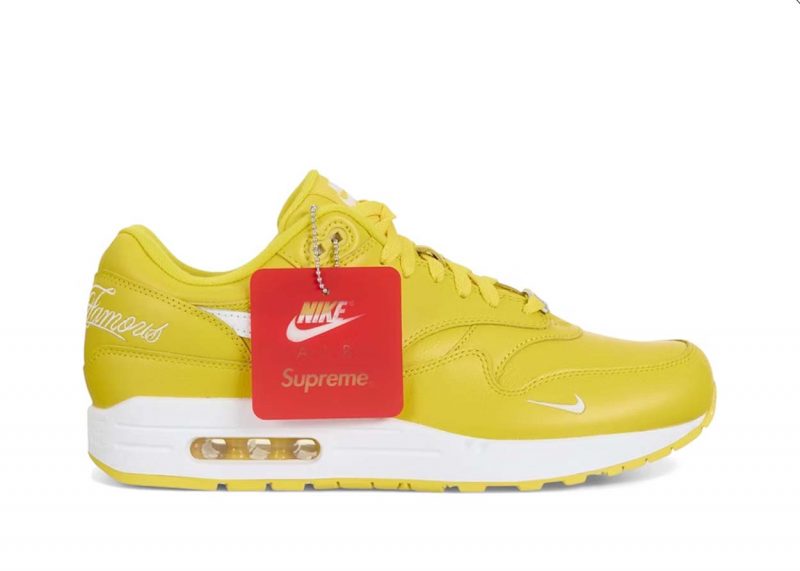 Air Max 1 '87 SP Supreme Speed Yellow