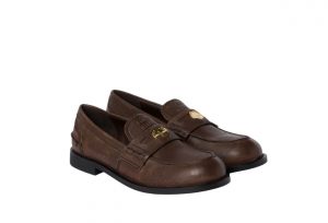 Calfskin penny loafers Cocoa Brown 1.jpg