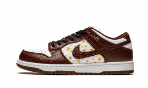 Nike SB Dunk Low "Supreme - Stars - Barkroot Brown"
