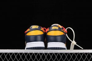 Dunk Low Off White University Gold 3