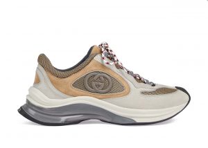 GG Run Beige Tan Suede (Women's)