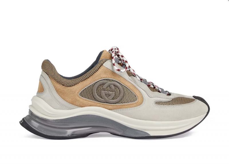 GG Run Beige Tan Suede (Women's)