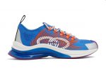 GG Run Monogram Sneakers Blue Orange