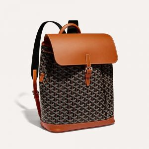 GoYard Alpin backpack black tan