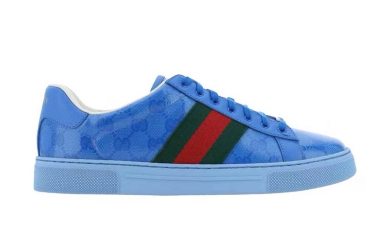 GuCCi Ace GG Crystal Canvas Blue