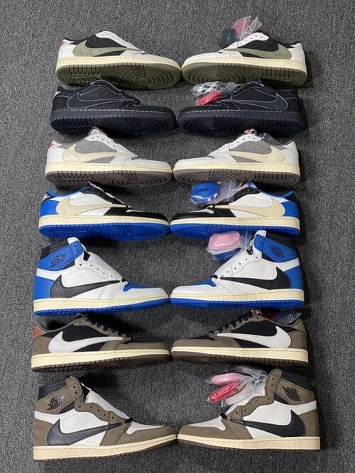 Jordan 1 Travis Scott Collection
